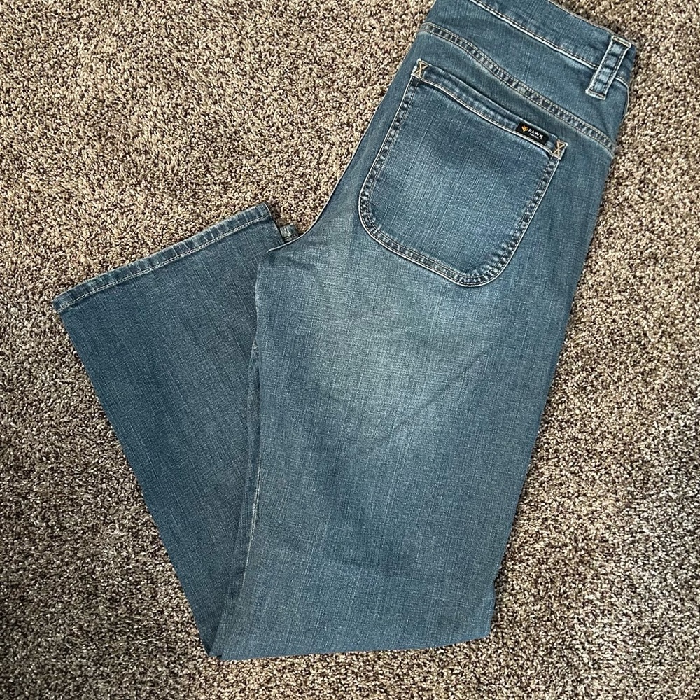 Hawx work gear Blue Denim Jeans size 34x32
